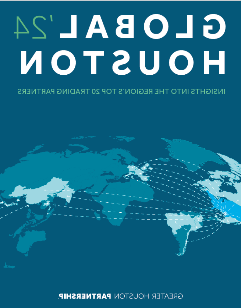 Cover of Global Houston 2024 publication